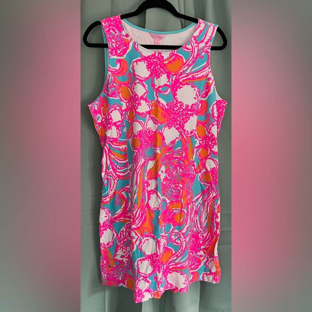 NWT Lilly Pulitzer Cotton Shift Dress Size: XL